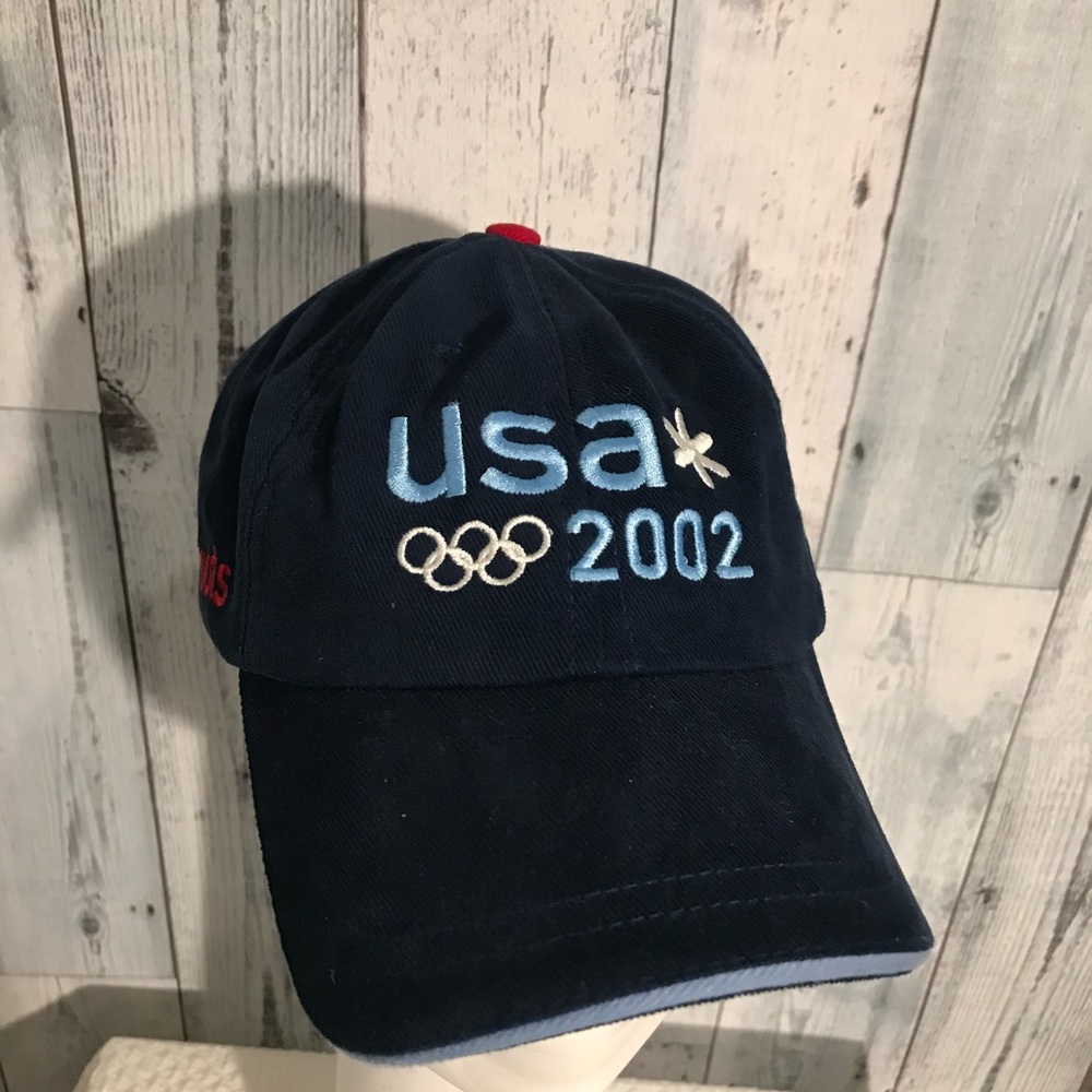 Navy blue 2002 USA Olympic hat